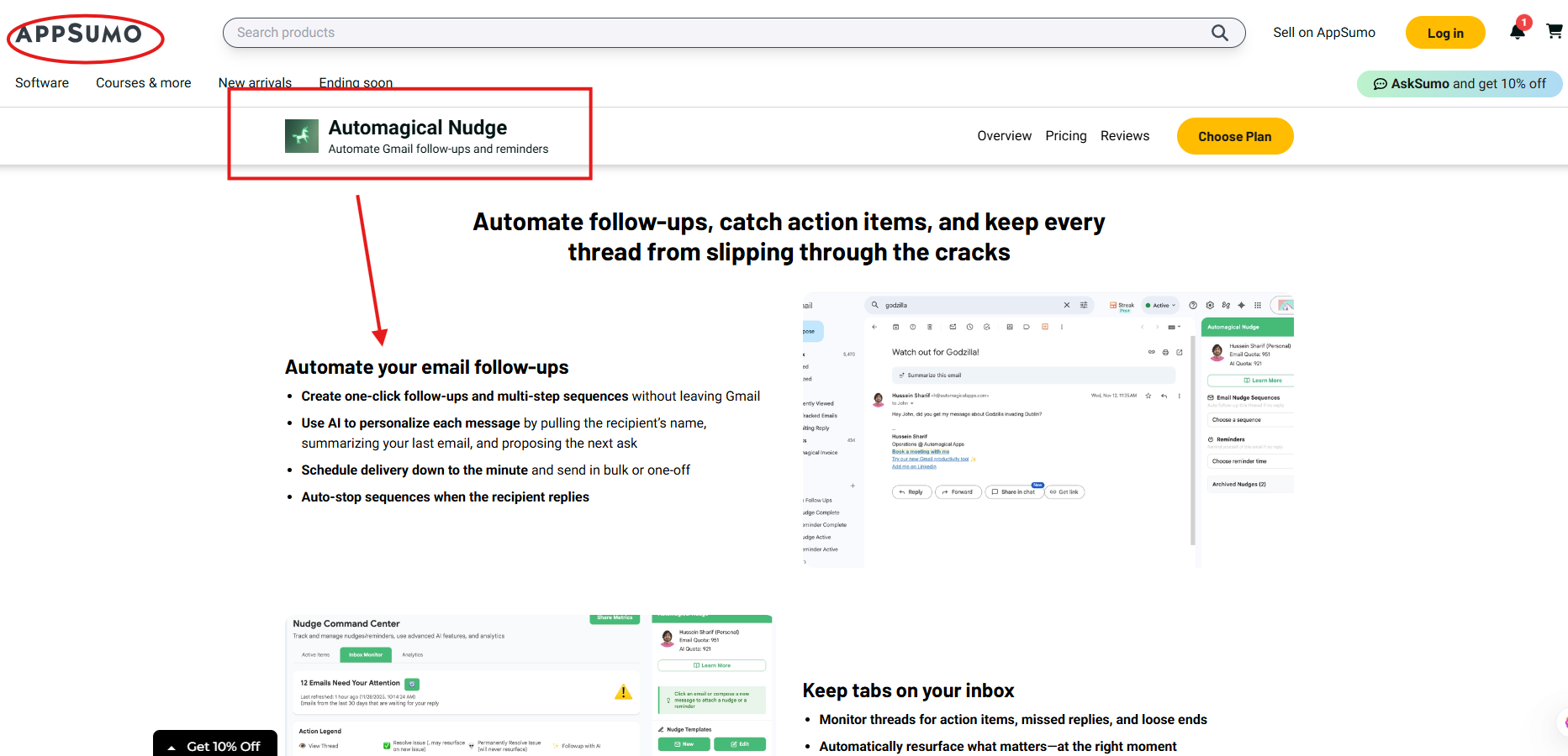 Automagical Nudge: Gmail automation tool