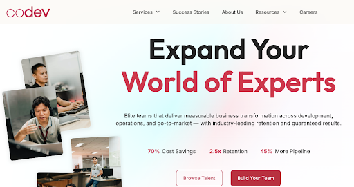 Codev – AI-Powered Developer-Friendly Websites