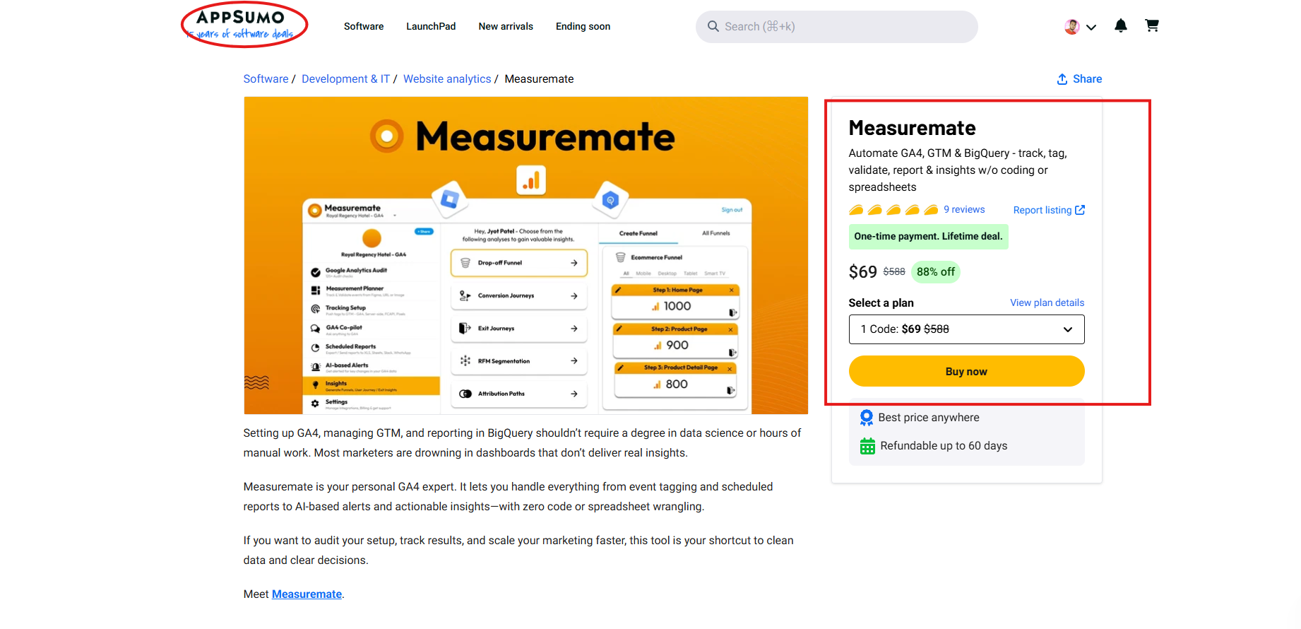 Top Analytics Tool for Marketing 2026 – Measuremate