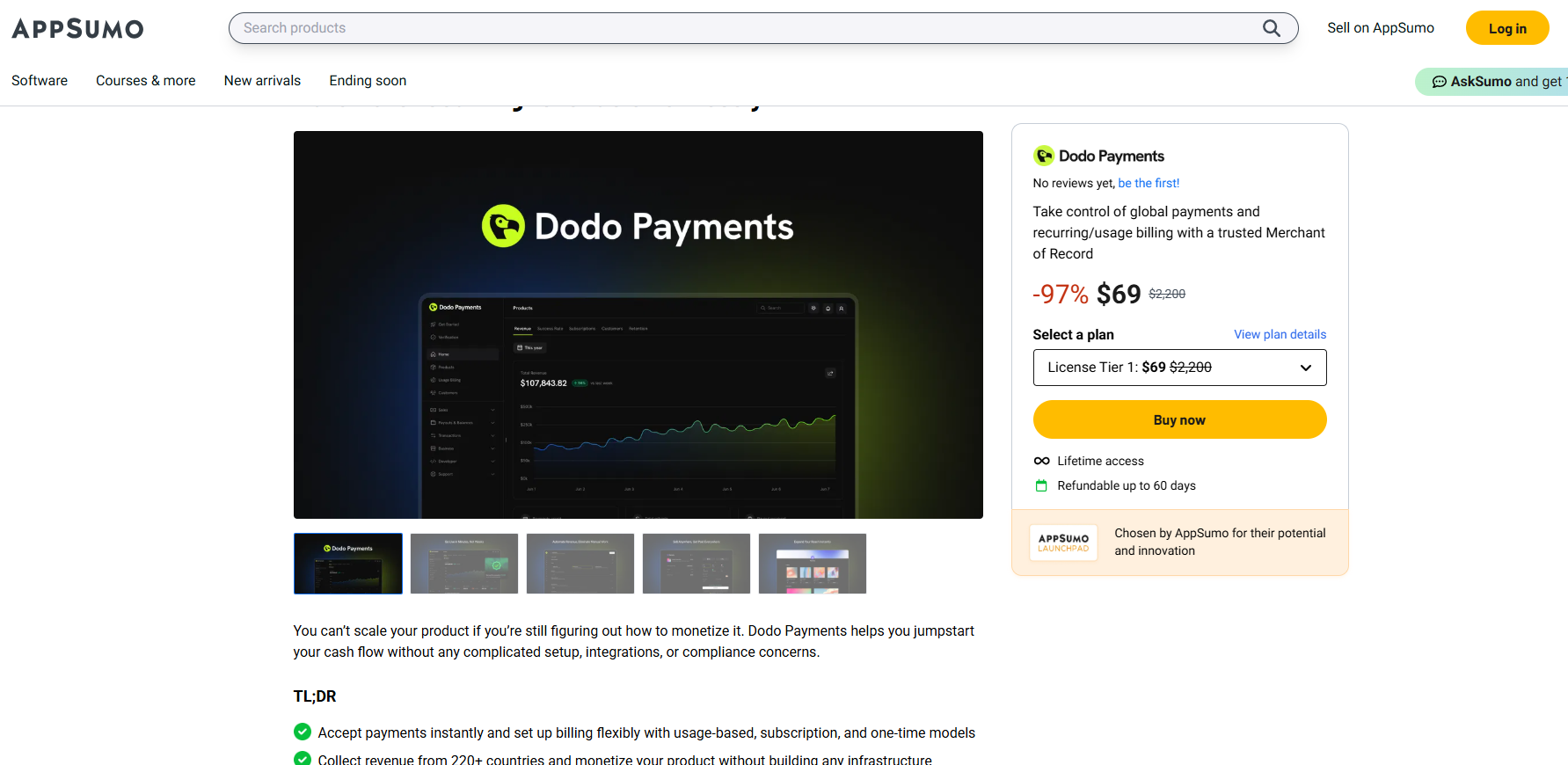   Dodo Payments Review, Global Monetization