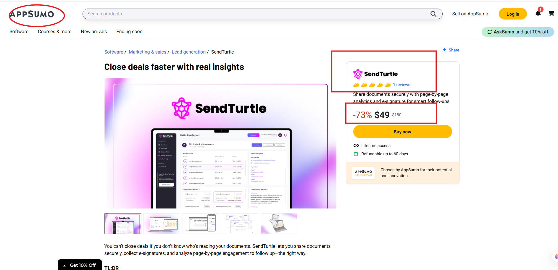 SendTurtle Review