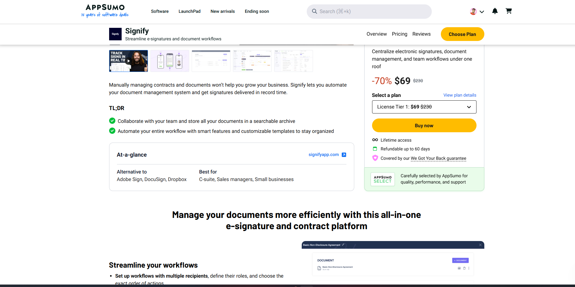 Best Contract Management Software 2026: Signify