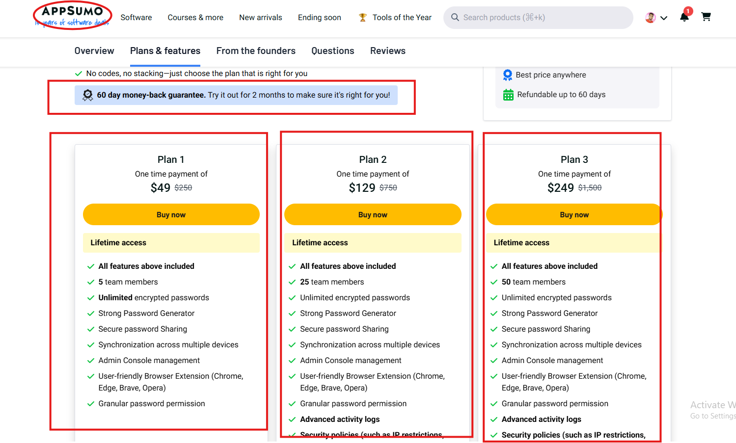 TransferChain Pass available on Appsumo