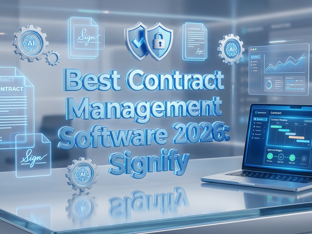 Best Contract Management Software 2026: Signify