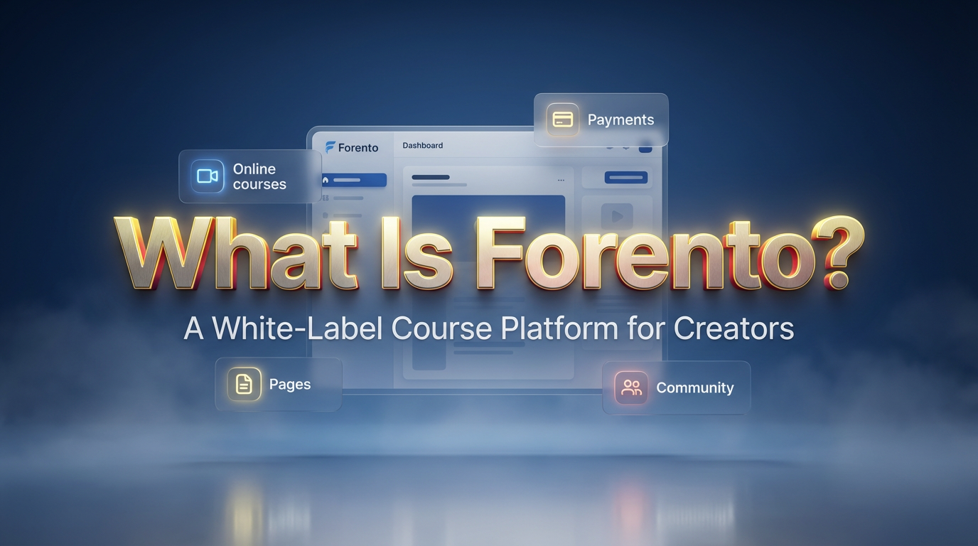 White Label Course Platform