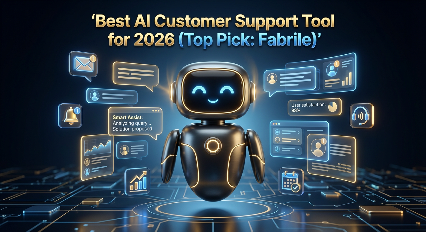 ‘Best AI Customer Support Tool for 2026 (Top Pick: Fabrile)’