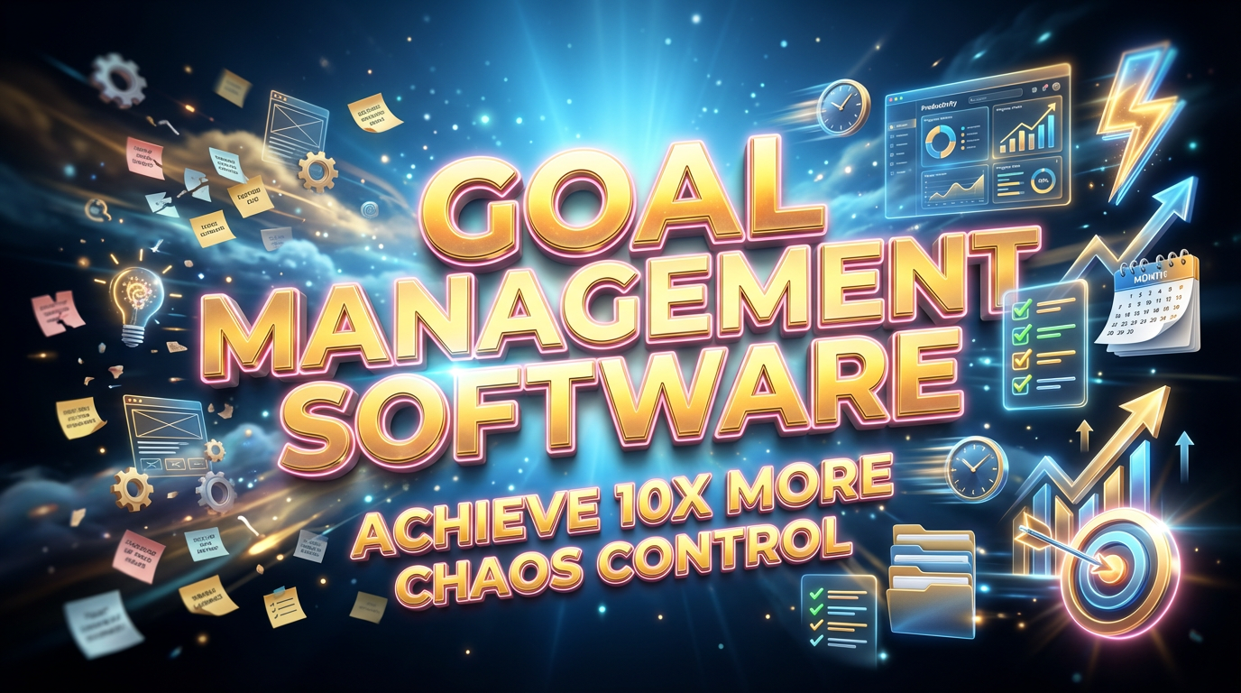Goal Management Software: Achieve 10x More with Chaos Control